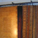 Stand for carpet rods-small