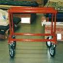 Four-wheeled cart